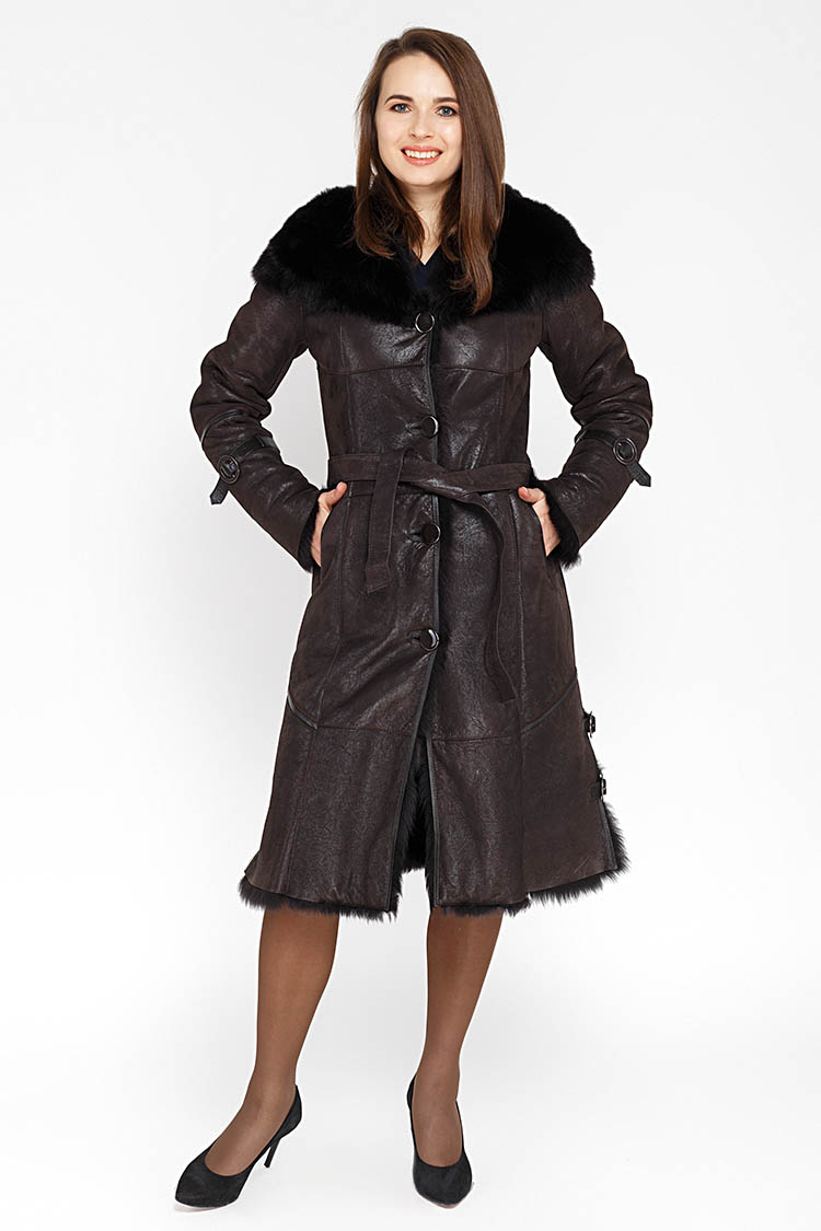 

Дубленка Ccellent 539  Коричневая 21040001, Дубленка Ccellent 539 M Коричневая 21040001