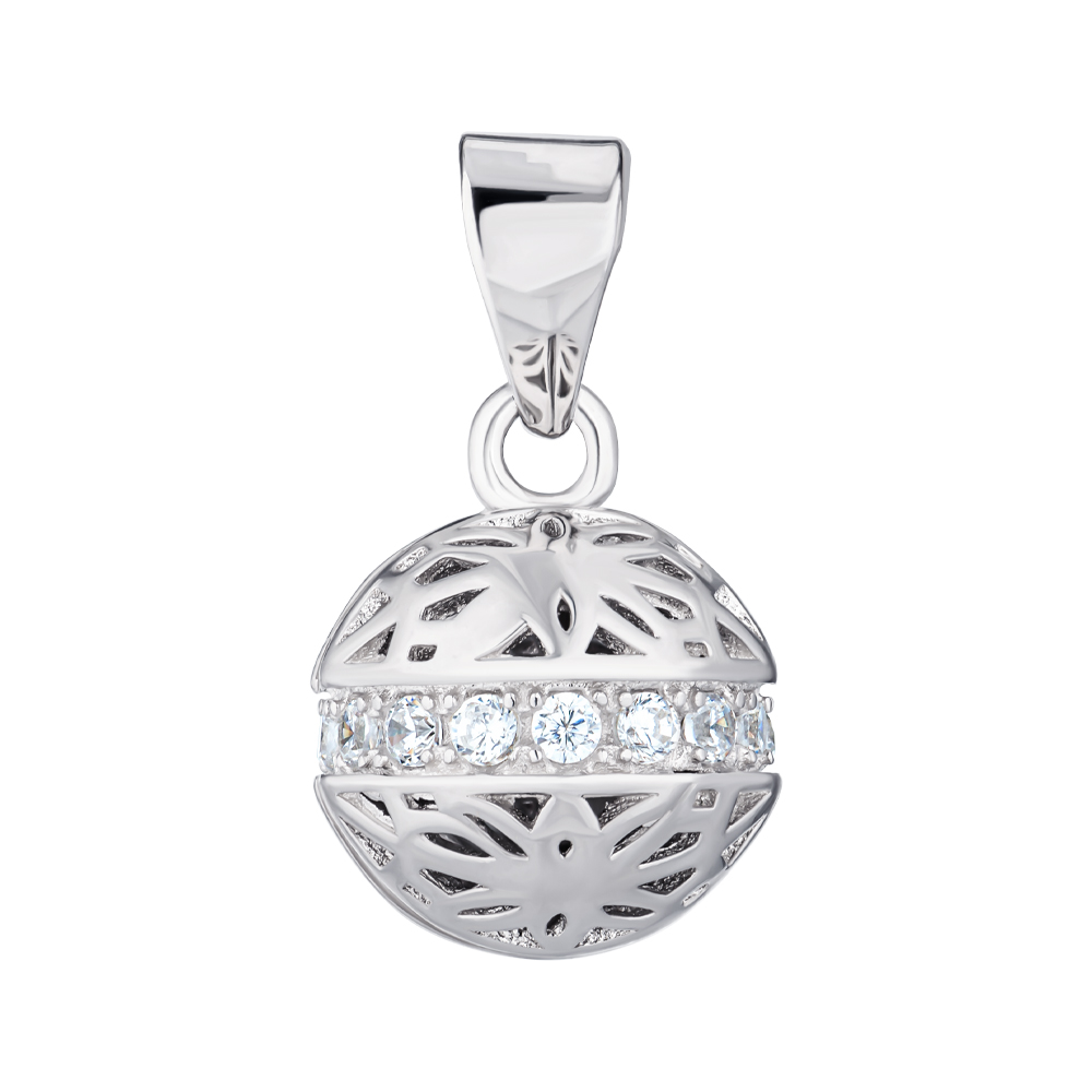 

Подвеска из серебра с фианитами 000147569