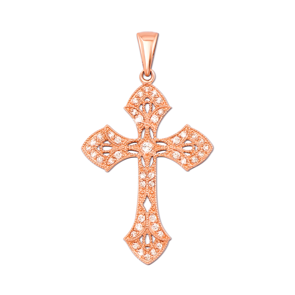 

Золотой крестик 000011480