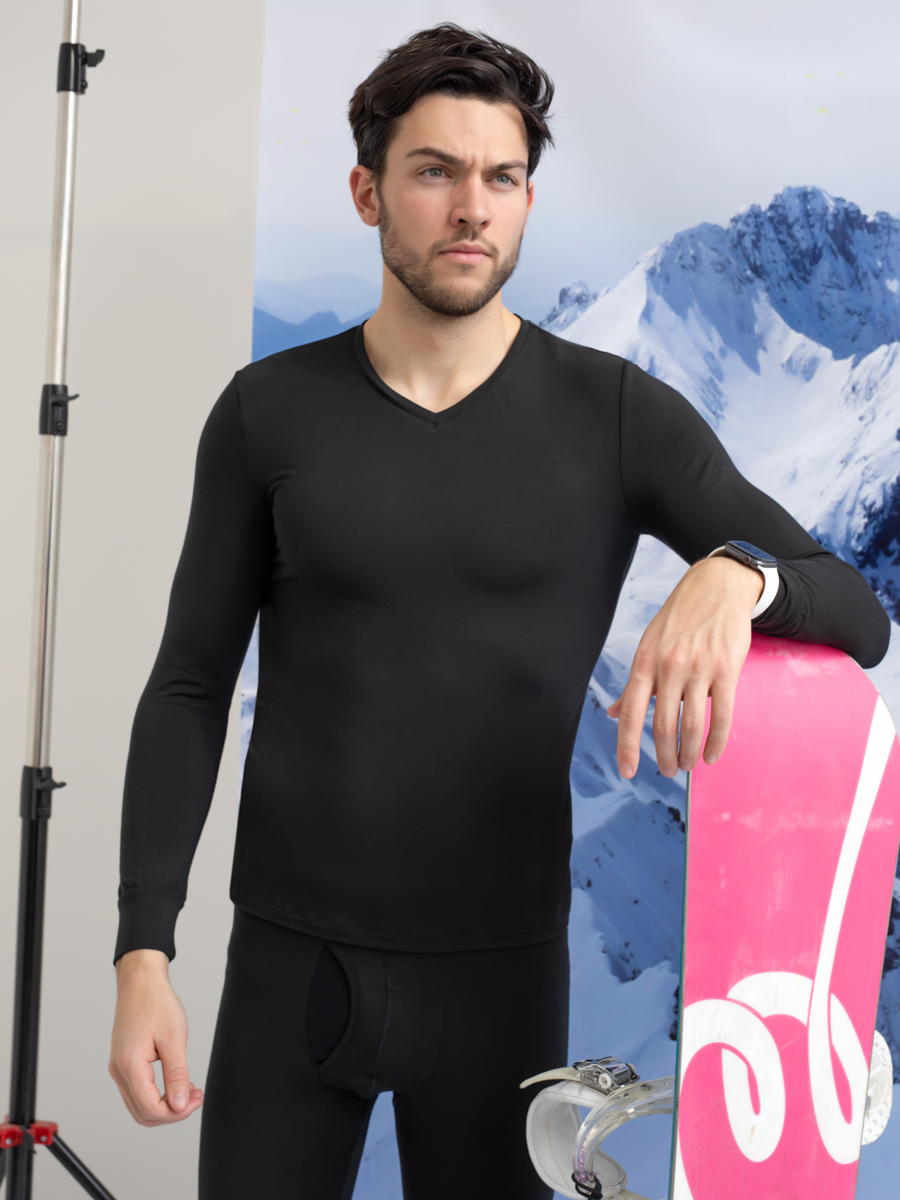 

Джемпер "термо" мужской Mark Formelle 22-2203Ц-20  (100-170/176) черный 621465, Джемпер "термо" мужской Mark Formelle 22-2203Ц-20 L (100-170/176) черный 621465