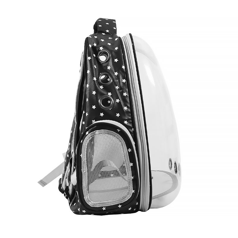 

Рюкзак-переноска для кошек Taotaopets 256604 Black Panoramic Cats сумка-контейнер 34*28*40 cm (K/OPT2-7174-27062)