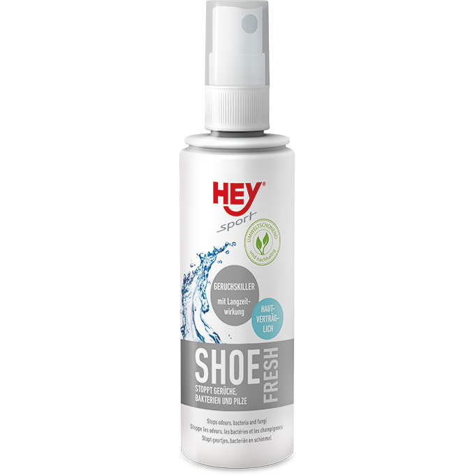 

Средство для гигиентической очистки обуви Hey-Sport Shoe Fresh, спрей 100 мл