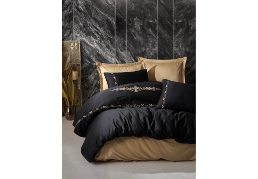 

Комплект постельного белья Cotton Box Brode Gloria Gold 200x220
