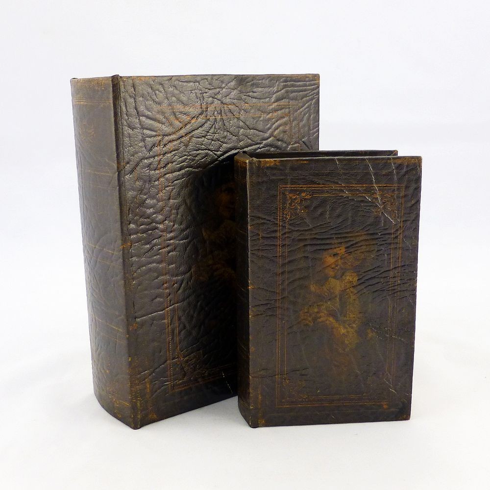 

Шкатулка книга декоративная набор из 2х штук Present рисунок Мама (большая + маленькая)