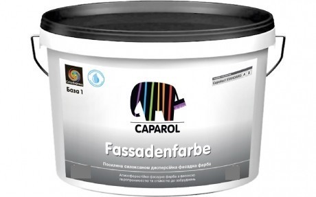 

Фасадная краска Caparol Standard Fassadenfarbe, бесцветная 9.4 л арт- 948449
