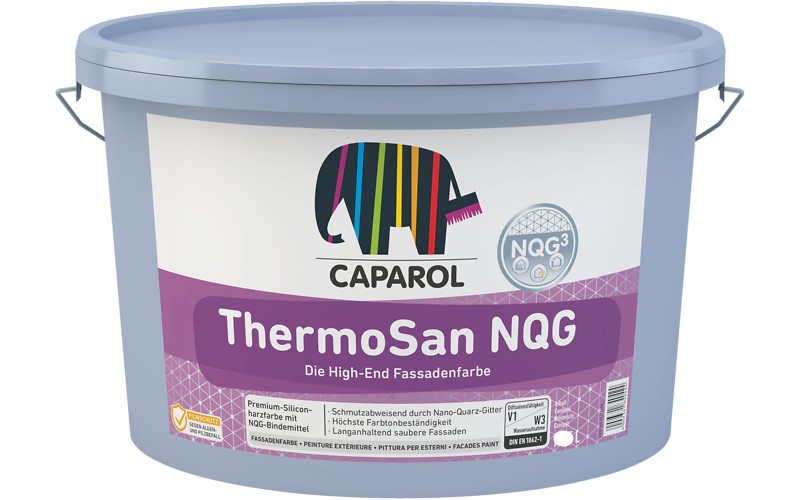 

Фасадная краска Caparol ThermoSan NQG белая 7,5 л арт - 823669