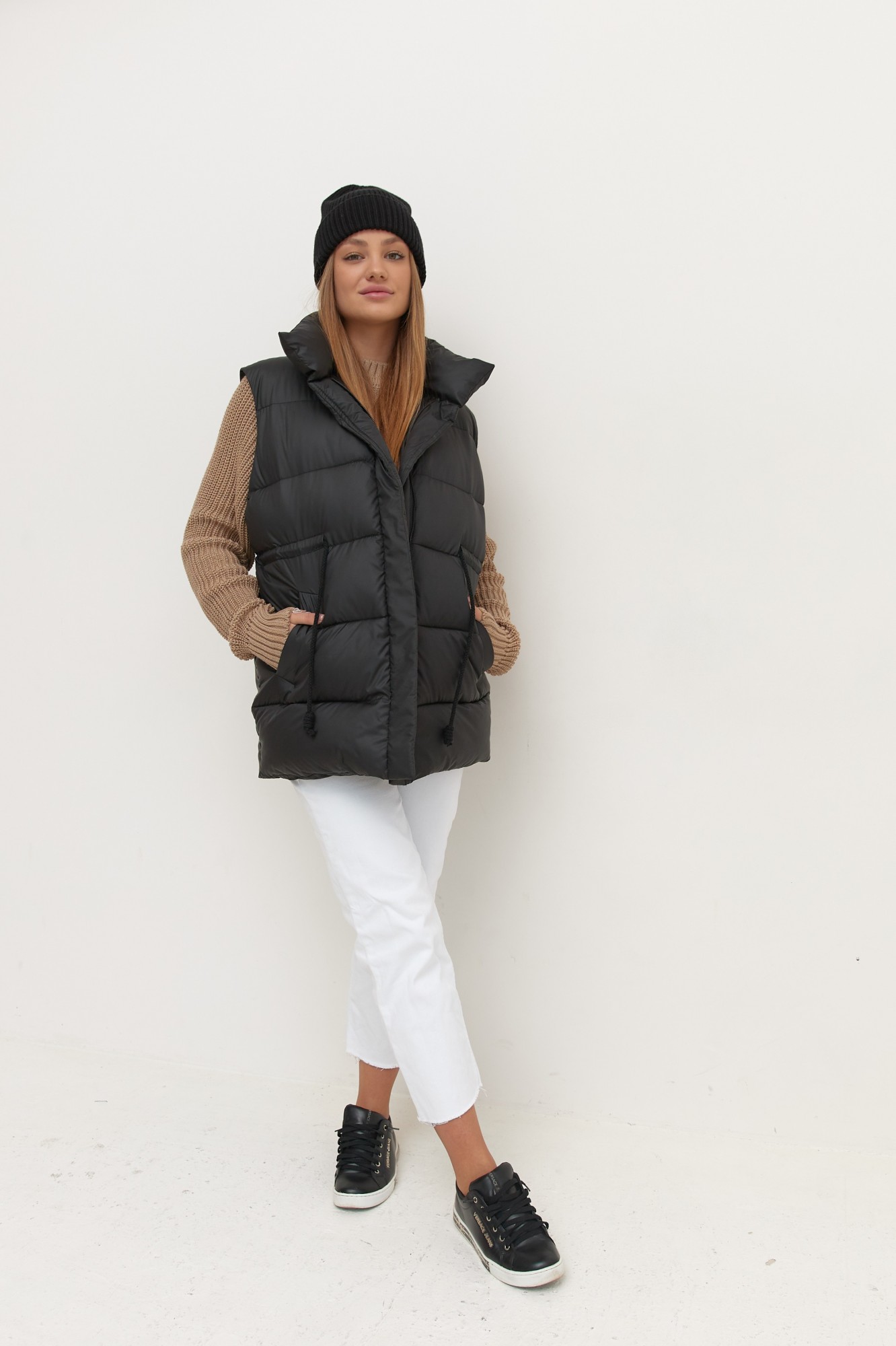 

Жилет LYTVYN Base удлененный  Черный, Жилет LYTVYN Base удлененный 42 Черный