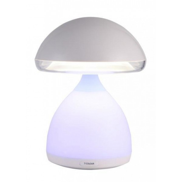 

Детский светильник ночник лампа аккумуляторный Грибок 7 LED цветов (HUIAN HC-868)