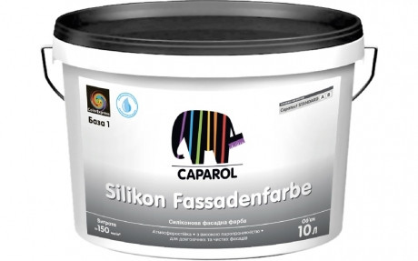 

Фасадная краска Caparol Standard Silikon Fassadenfarbe белая 10 л арт - 948458