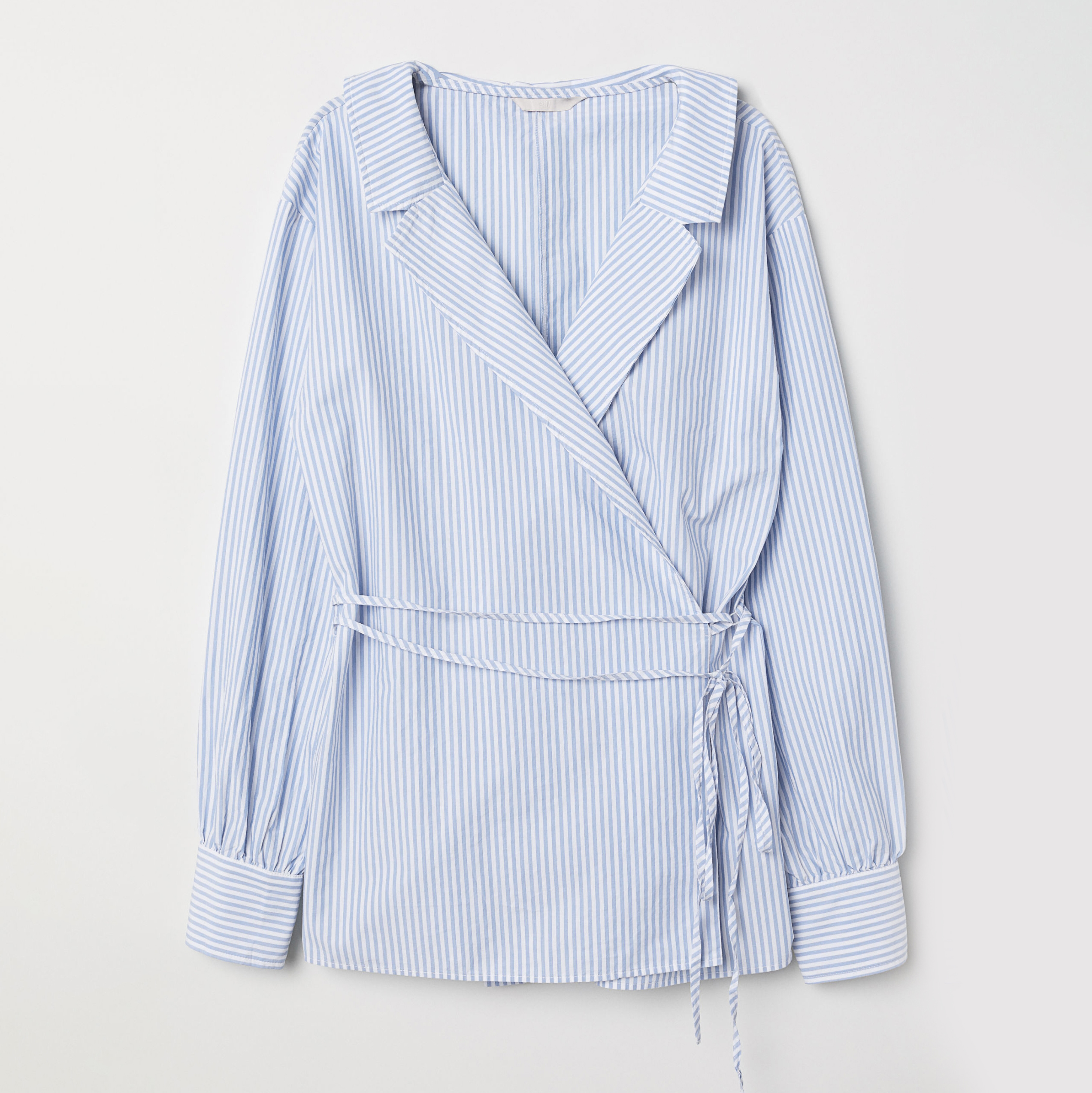 

Блузка H&M 0639203-7  Голубая, Блузка H&M 0639203-7 32 Голубая