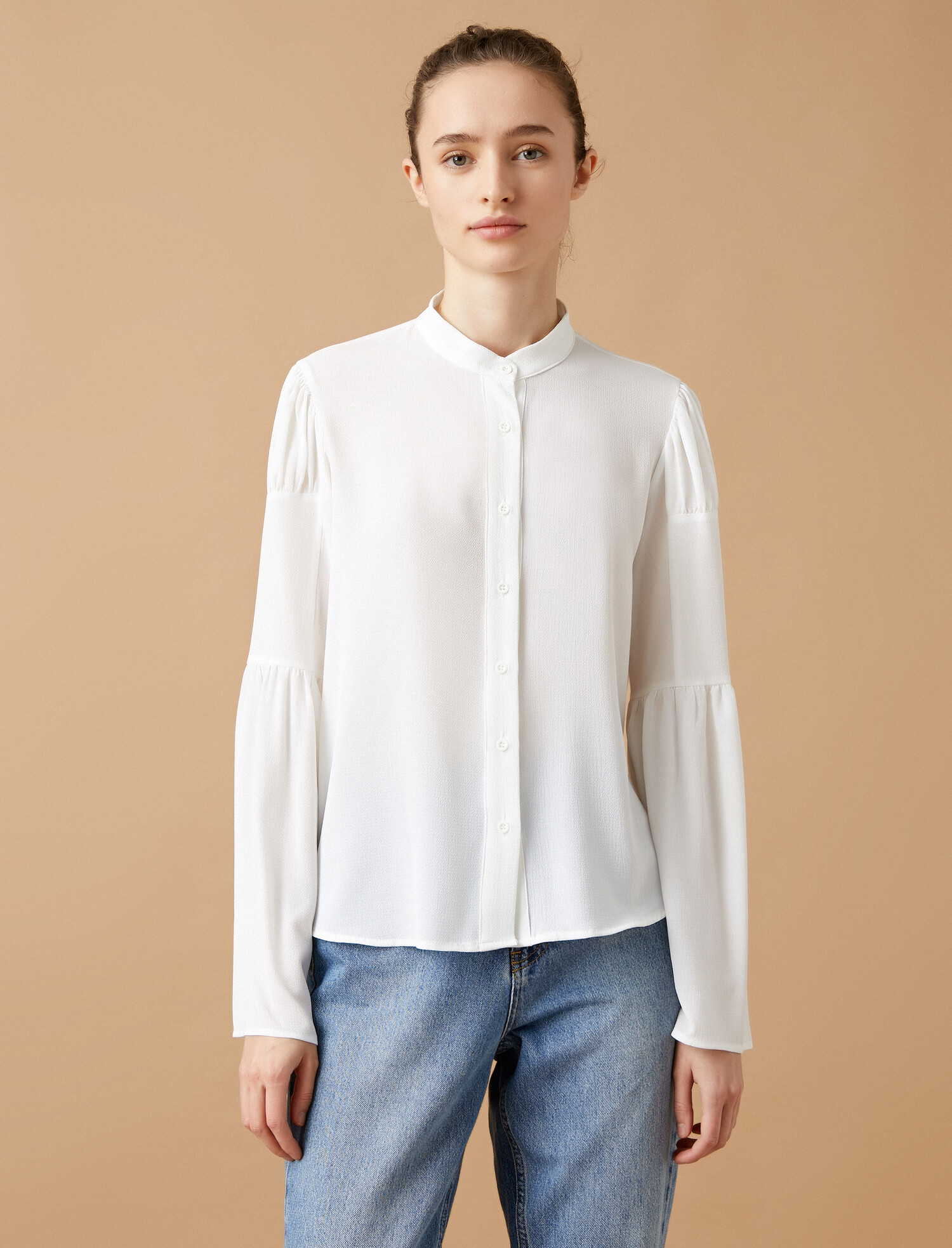

Рубашка Koton 0KAK63725EW-001 42 Off White