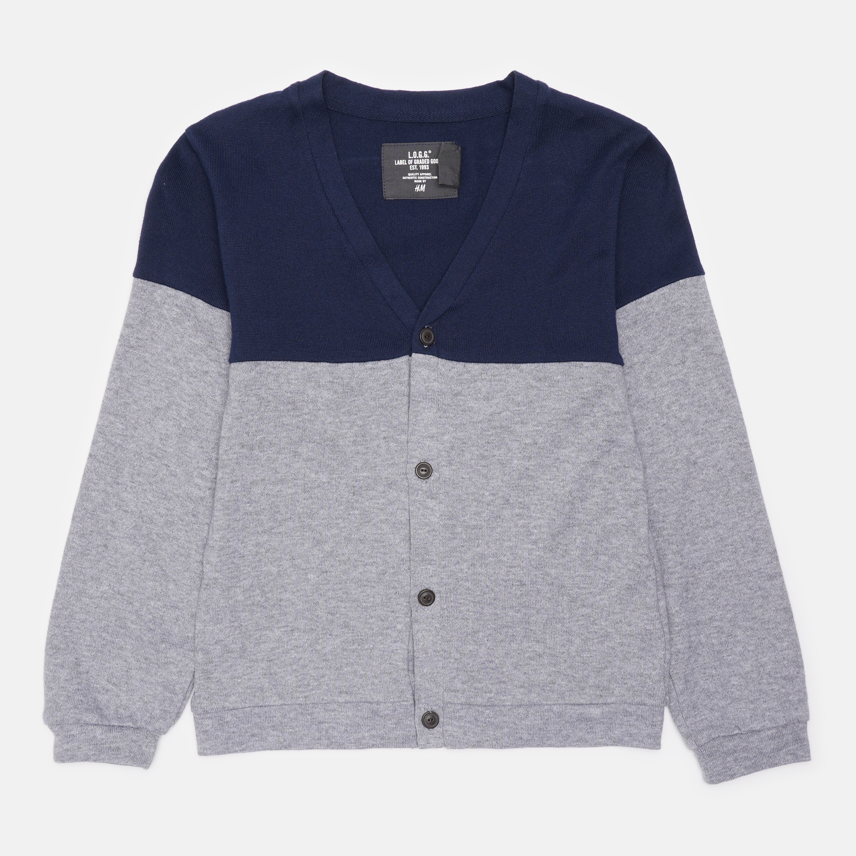 

Кардиган H&M 1683702 122-128 см Серый