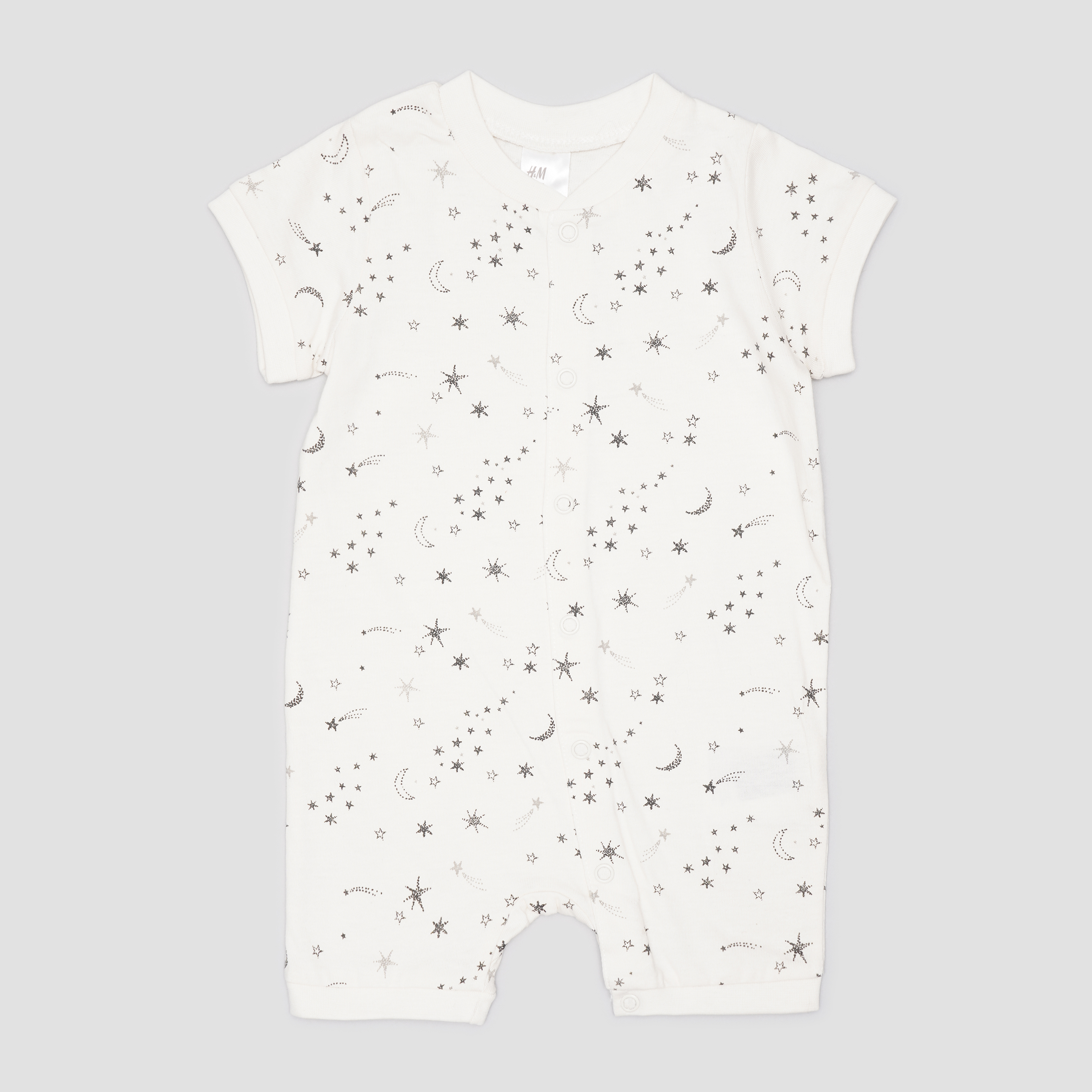 

Пижама H&M 7593428 62 см Белая