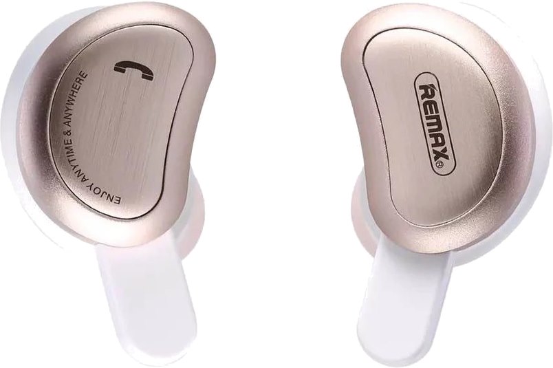 

Наушники Remax True Wireless Bluetooth Earphone TWS-1 Gold