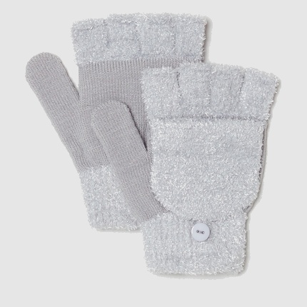 

Перчатки OVS 1348667  Grey, Перчатки OVS 1348667 S Grey