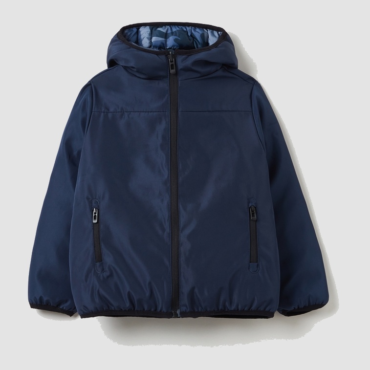 

Куртка двусторонняя OVS 1323742 116 см Blue