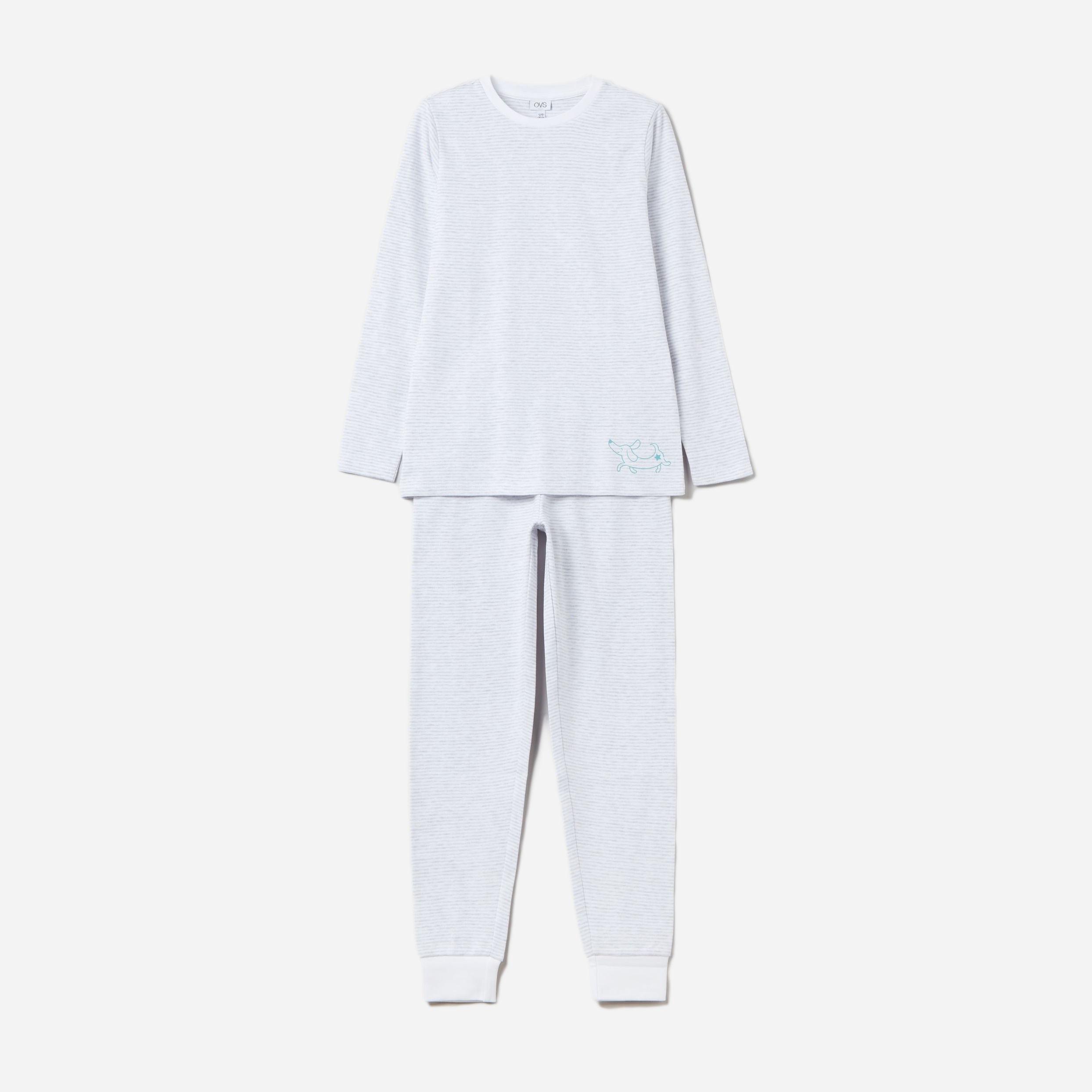 

Пижама (кофта + штаны) OVS 1329295 164 см Grey