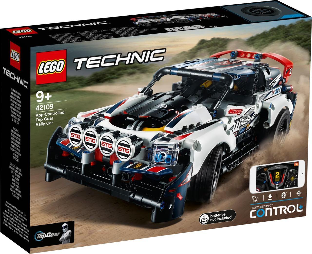 

Lego Technic Гоночный автомобиль Top Gear на управлении Лего техник 42109