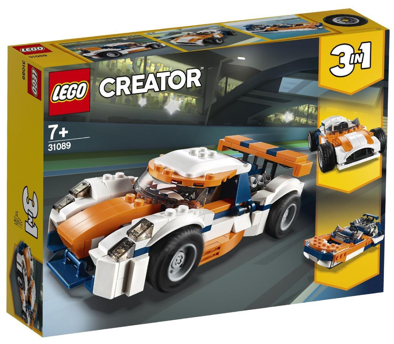 

Lego Creator Оранжевый гоночный автомобиль 31089