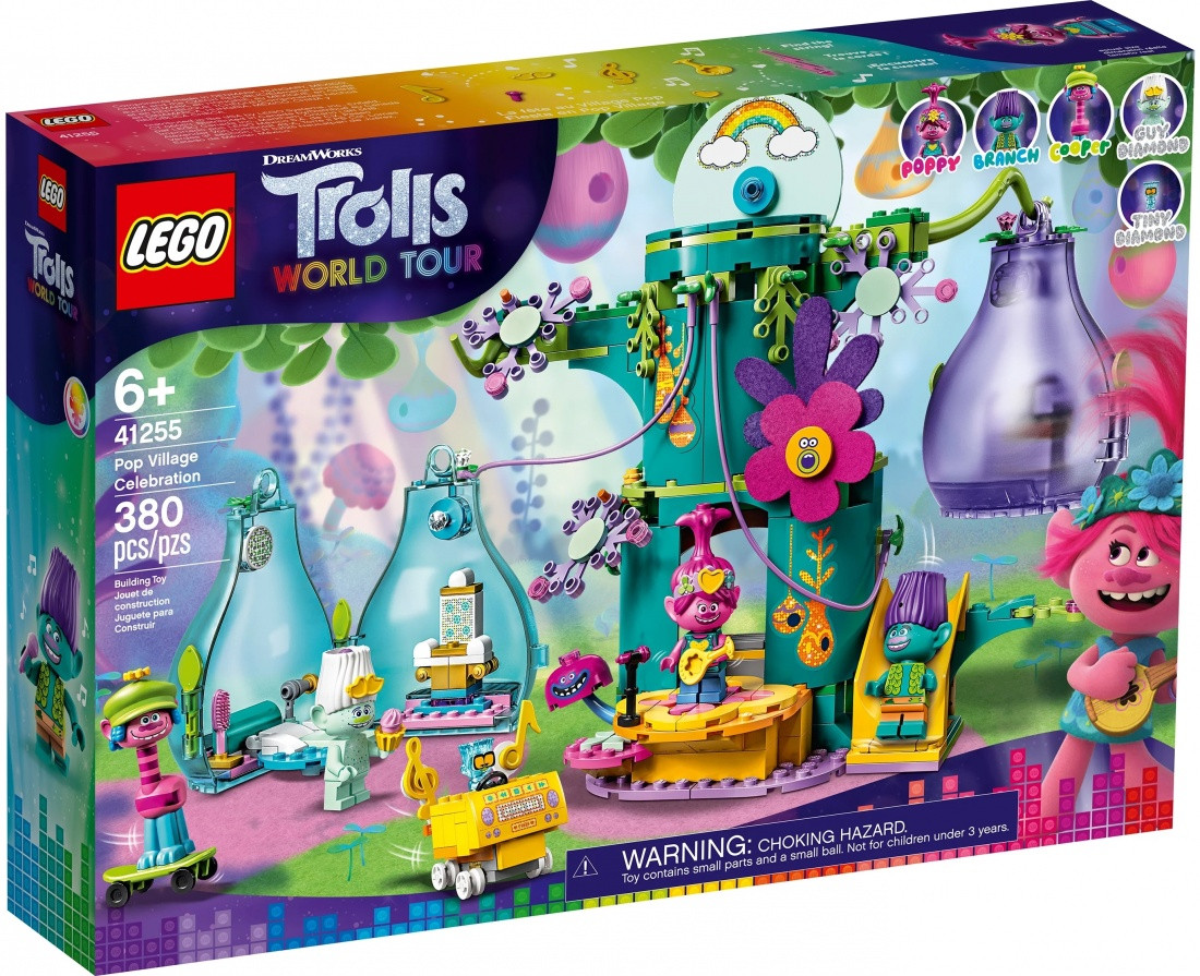 

Lego Trolls: World Tour Праздник в Поп-сити 41255