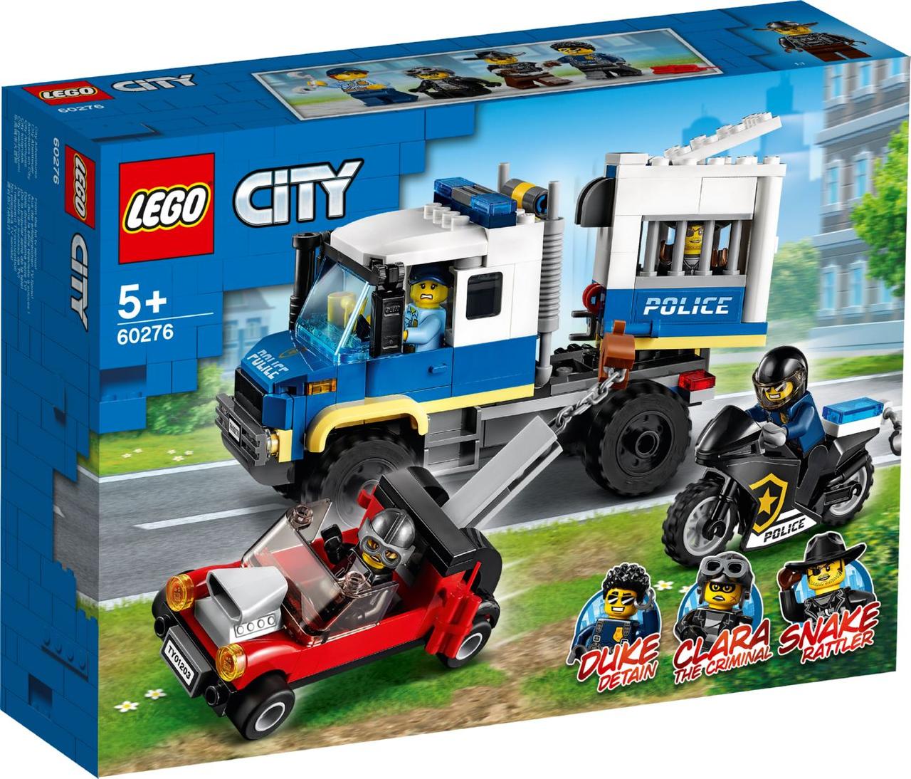 

Lego City Транспорт для перевозки преступников Лего Сити 60276