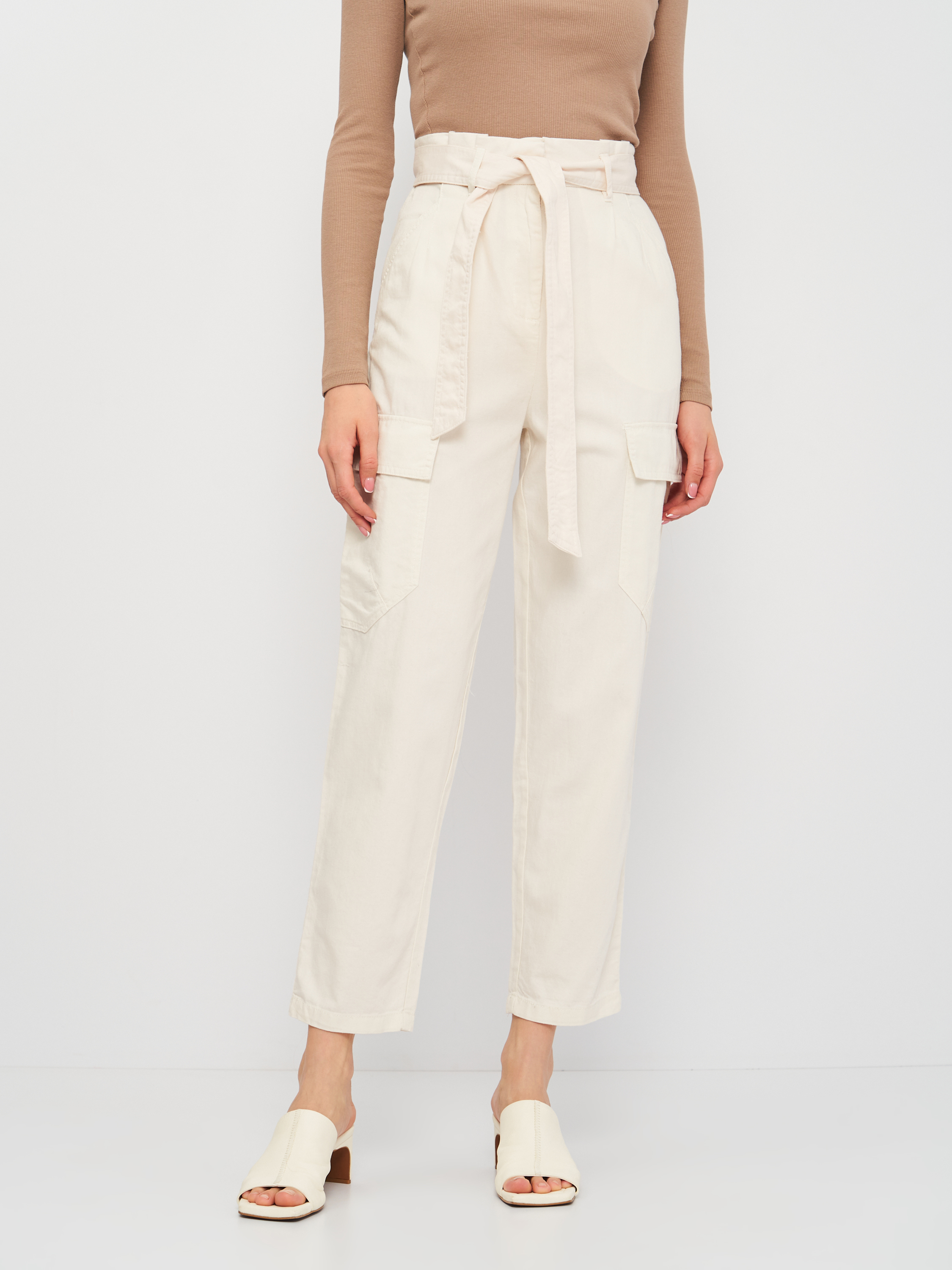 

Брюки H&M 710-985314  Молочные, Брюки H&M 710-985314 36 Молочные
