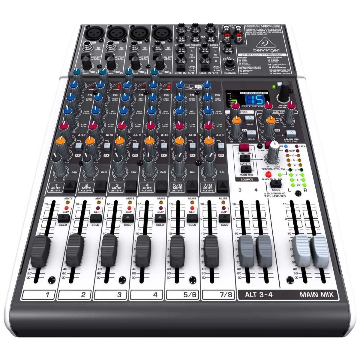 Микшерный пульт. Микшерный пульт Behringer x1204usb. Пульт Беренджер x1204usb. Behringer XENYX 1204usb. Микшерный пульт Behringer XENYX.