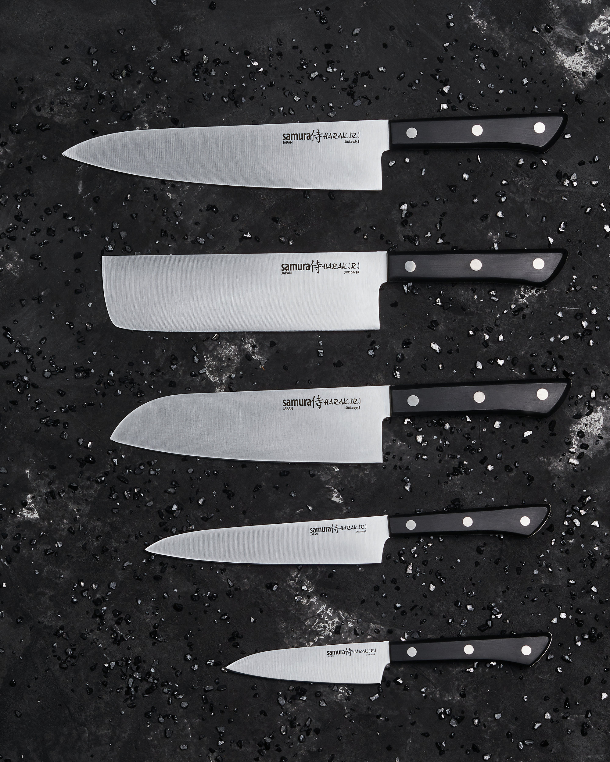 

Набор ножей Samura Harakiri 5 предметов SHR-0250B