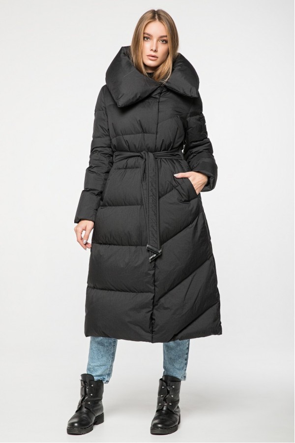 

Пуховик CLASNA CW19D556DW Зима Черный S (42)