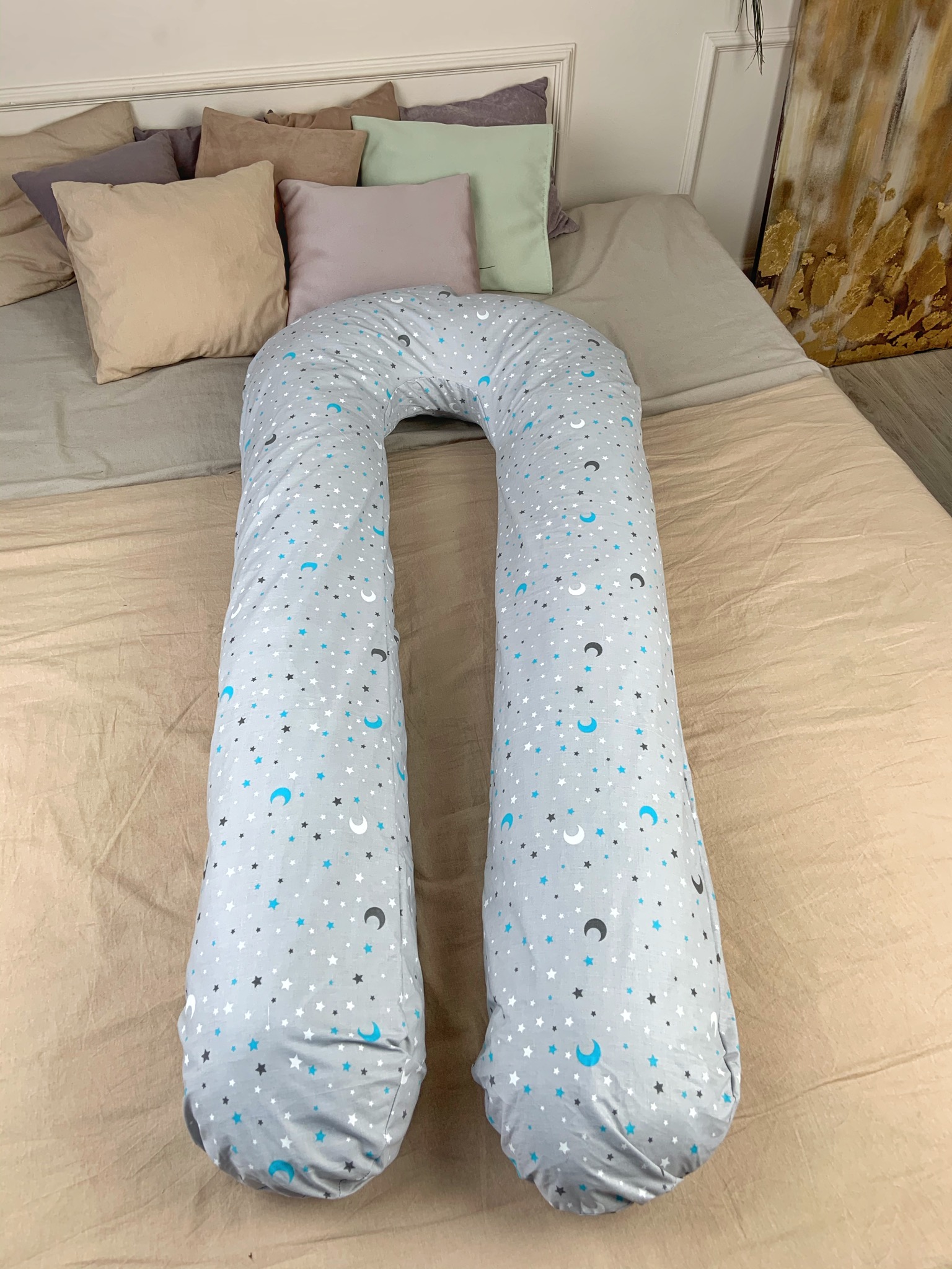 

Подушка для беременных Coolki U подкова XXL 170x75 (25)
