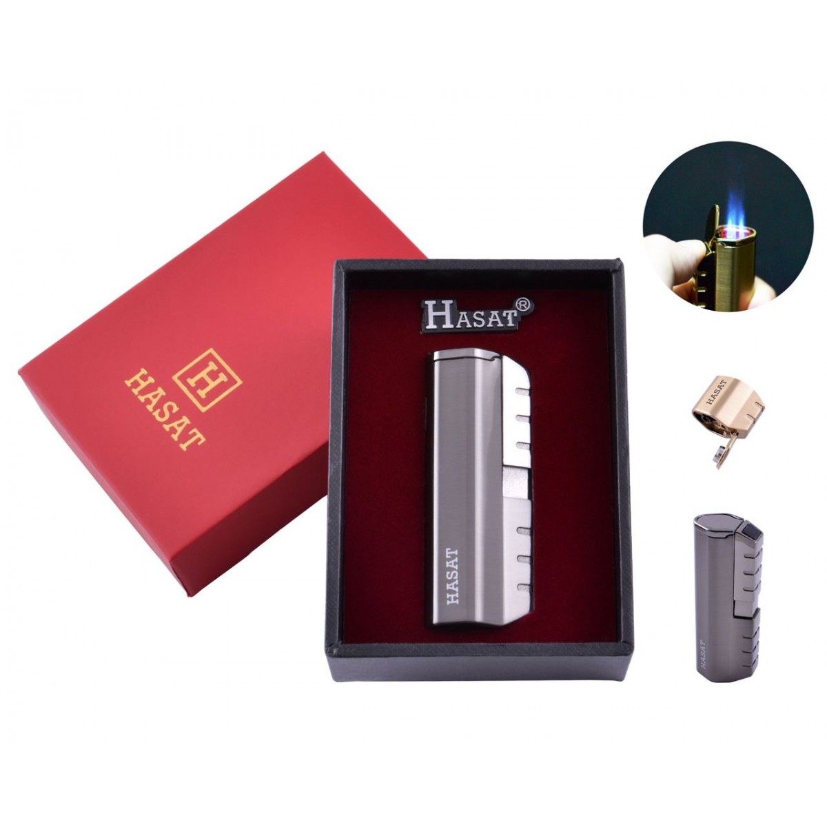 

Подарочная зажигалка HASAT (Острое пламя), 4320