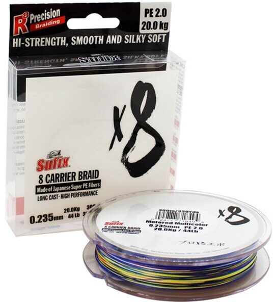 

Шнур Sufix X8 150 м 0.104 мм 5 кг #0.4 11 LB Hot Yellow (SX8104NY150)