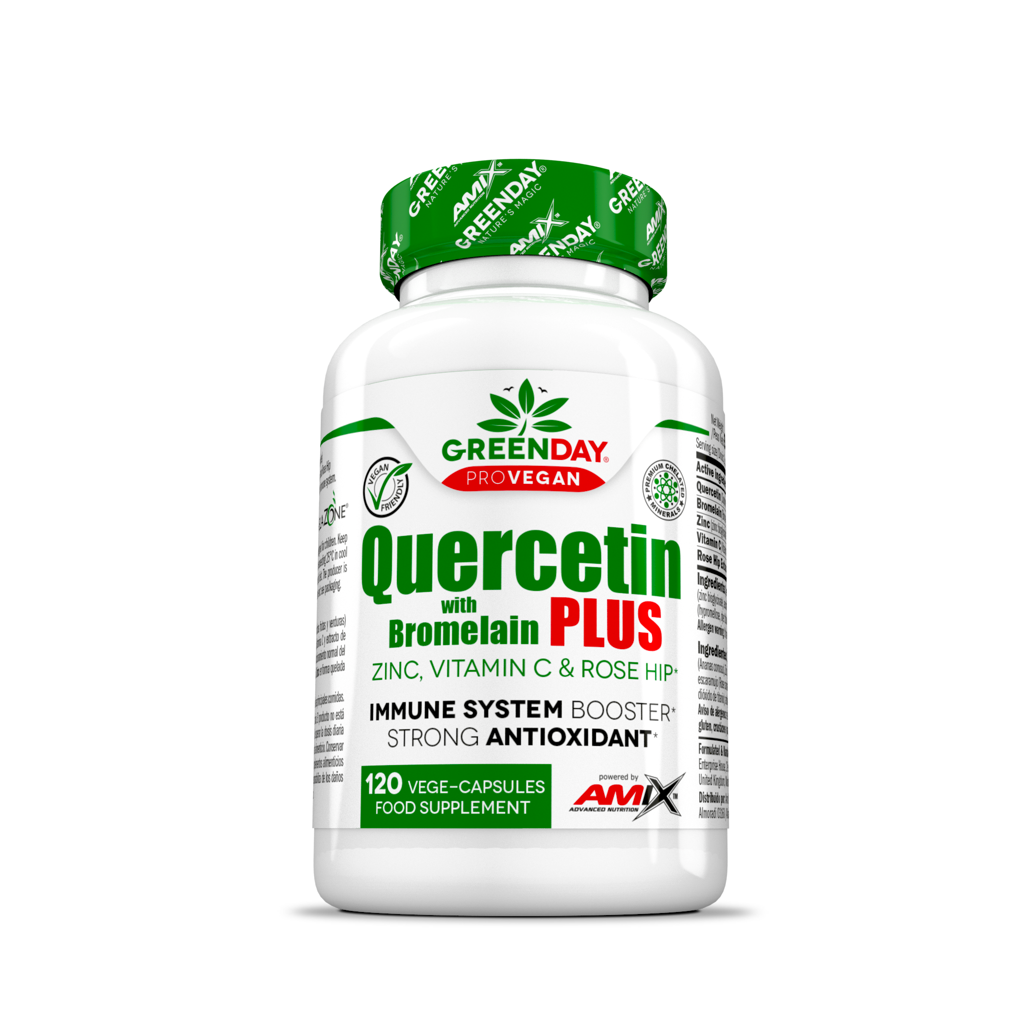 

Антиоксидант Amix Nutrition QUERCETIN WITH BROMELAIN 120 капс