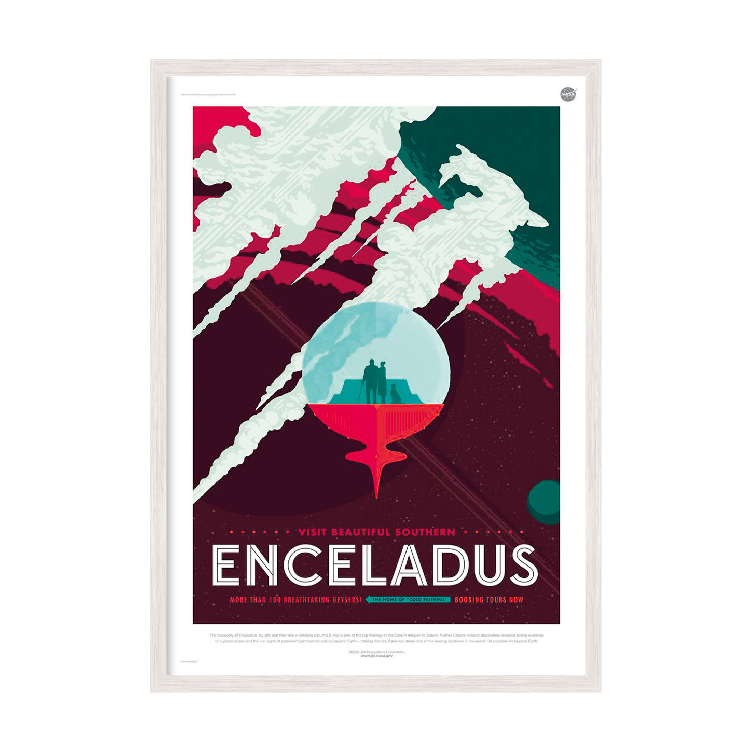 

Набор постеров "Nasa Space Posters" без стекла в белой рамке