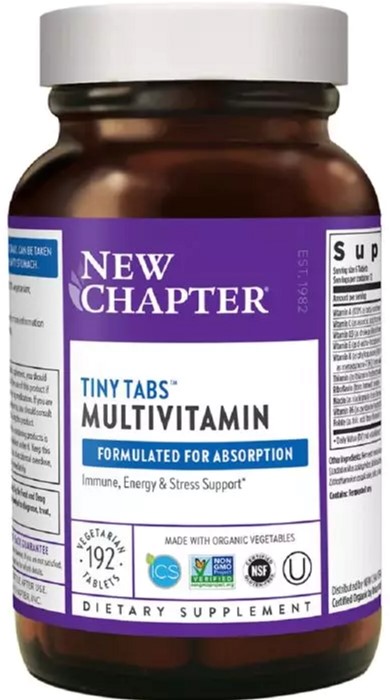 

Полный Органический Мультивитаминный Комплекс, New Chapter, 192 таблетки (727783003621)