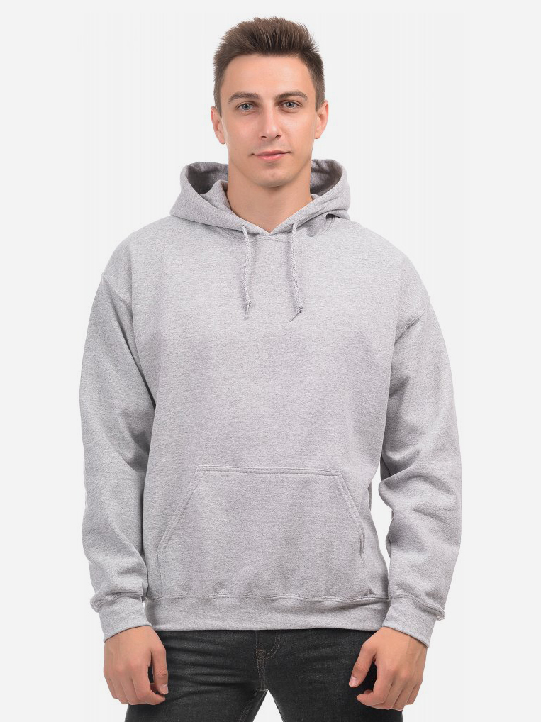 

Худи Gildan gi18500sp Heavy XL Серый меланж