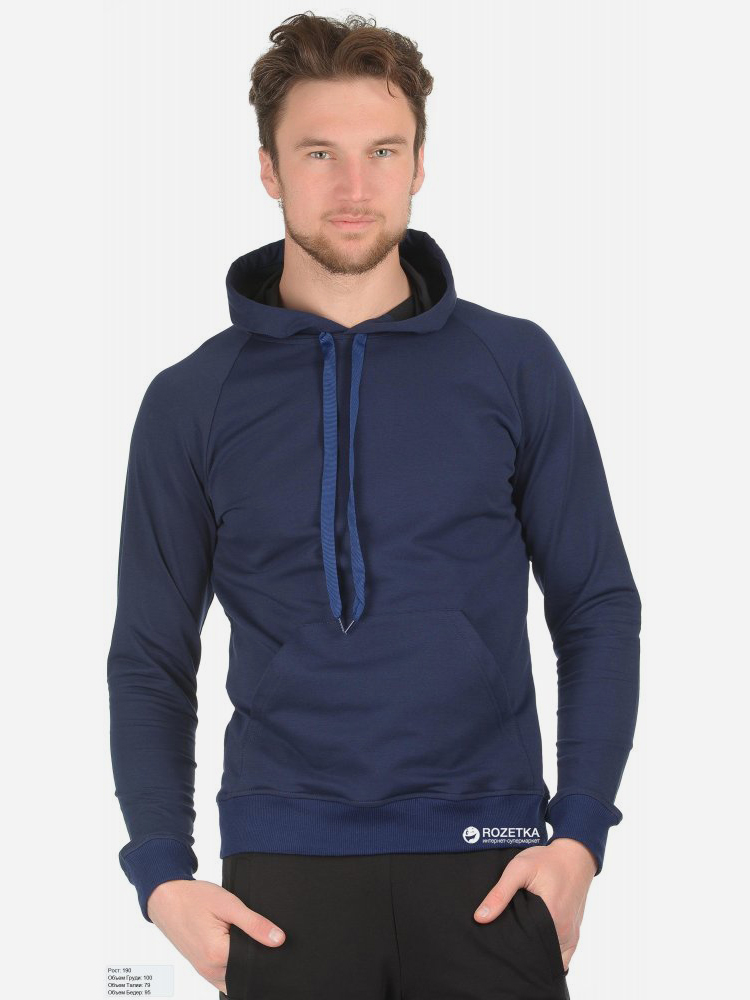 

Худи European Standart 762-140-AZ  Синее, Худи European Standart 762-140-AZ S Синее