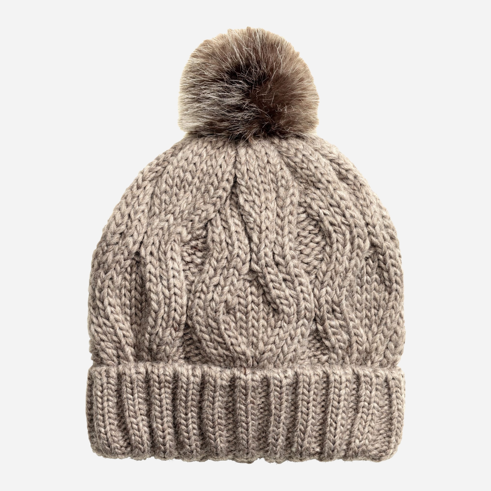 

Шапка H&M 2243146bar Темно-бежевая