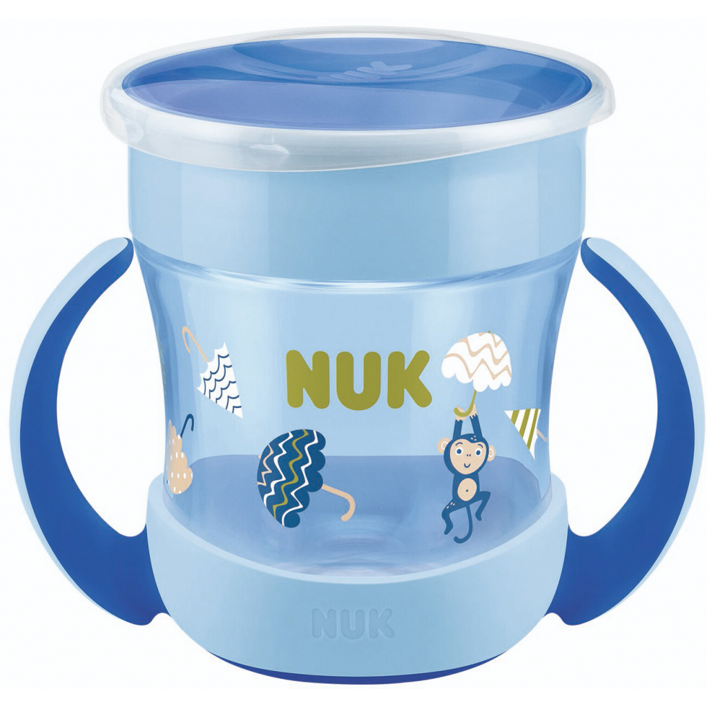 

Поильник-непроливайка Nuk Evolution Mini Magic 160 мл Синий (3952385)