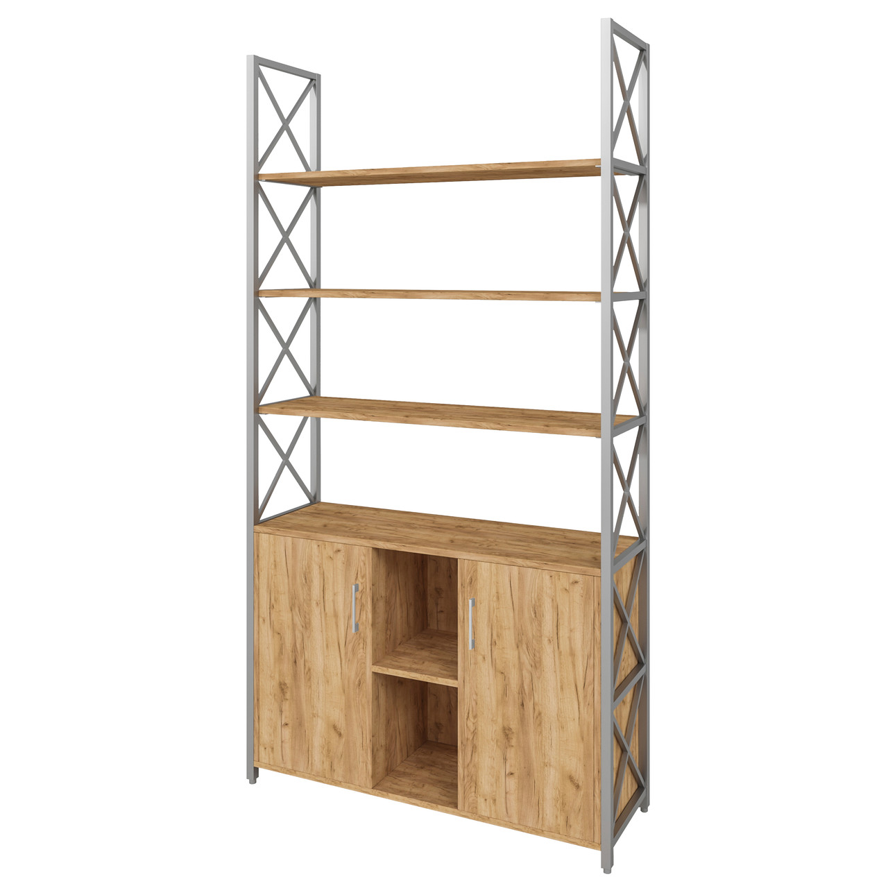 

Стеллаж металлический Loft Details XX-191-2 дуб крафт золотой