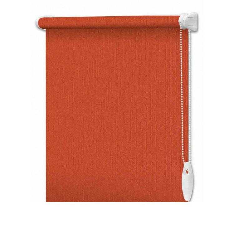 

Рулонная штора термо blackout InterDiz Julia С110 122,5х160 см открытого типа Терракотовый