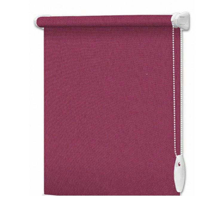 

Рулонная штора термо blackout InterDiz Argentum 514 67,5х185 см открытого типа Бордовый