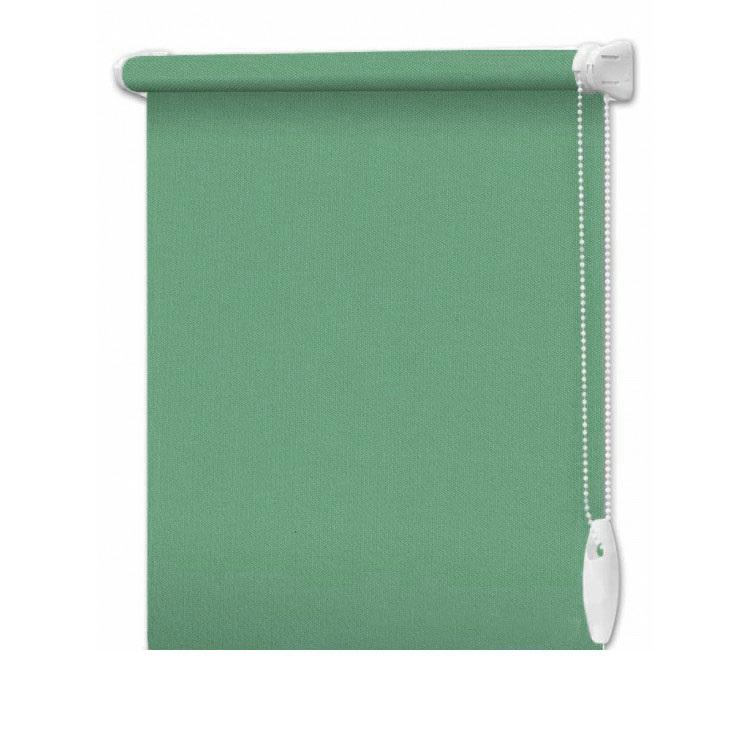 

Рулонная штора термо blackout InterDiz Charlotte С210 45х185 см открытого типа Темно-зеленый