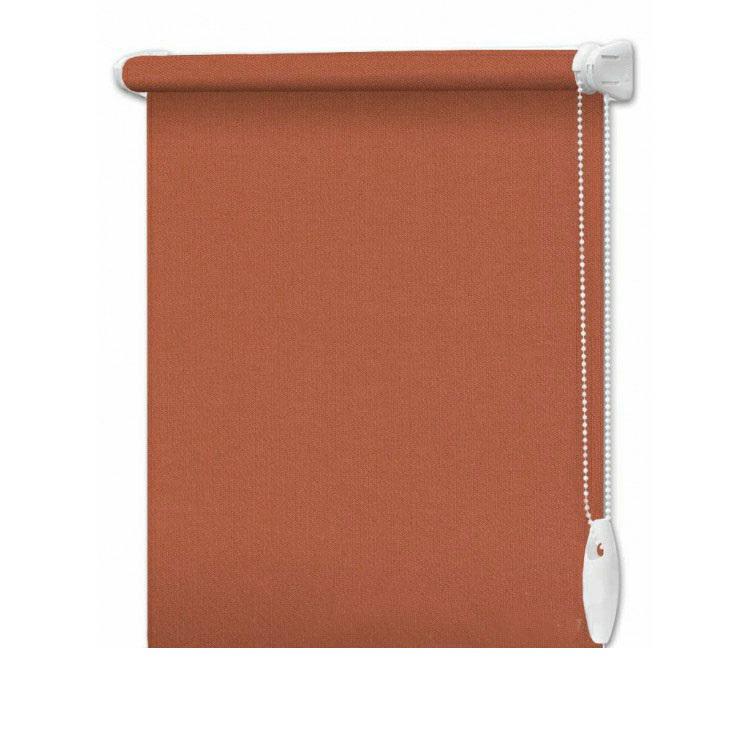

Рулонная штора термо blackout InterDiz Argentum 515 130х160 см открытого типа Оранжевый
