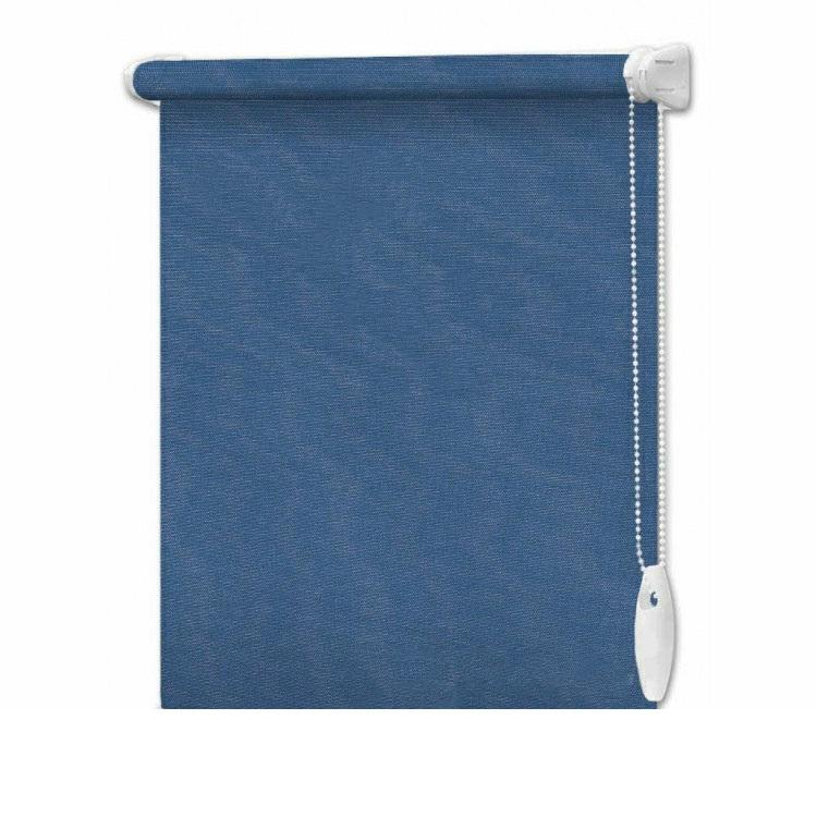 

Рулонная штора термо blackout InterDiz Julia C101 82,5х185 см открытого типа Темно-синий