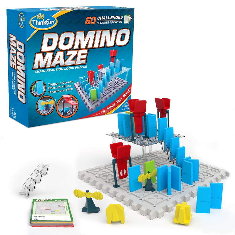 

Игра-головоломка ThinkFun "Домино лабиринт Domino Maze"