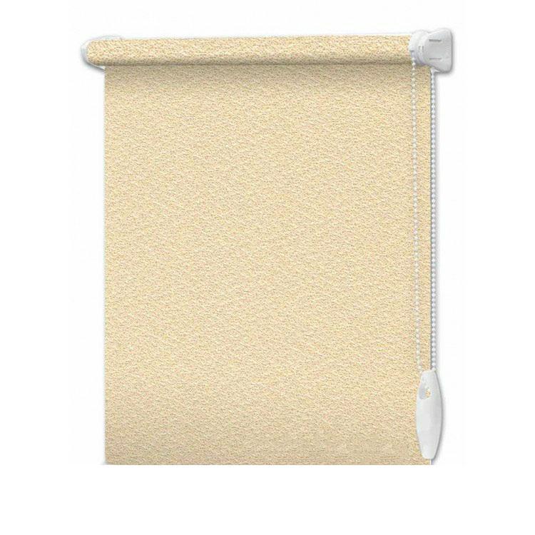 

Рулонная штора InterDiz Luminis Metallik 904 100х160 см открытого типа Блестящий Бежевый