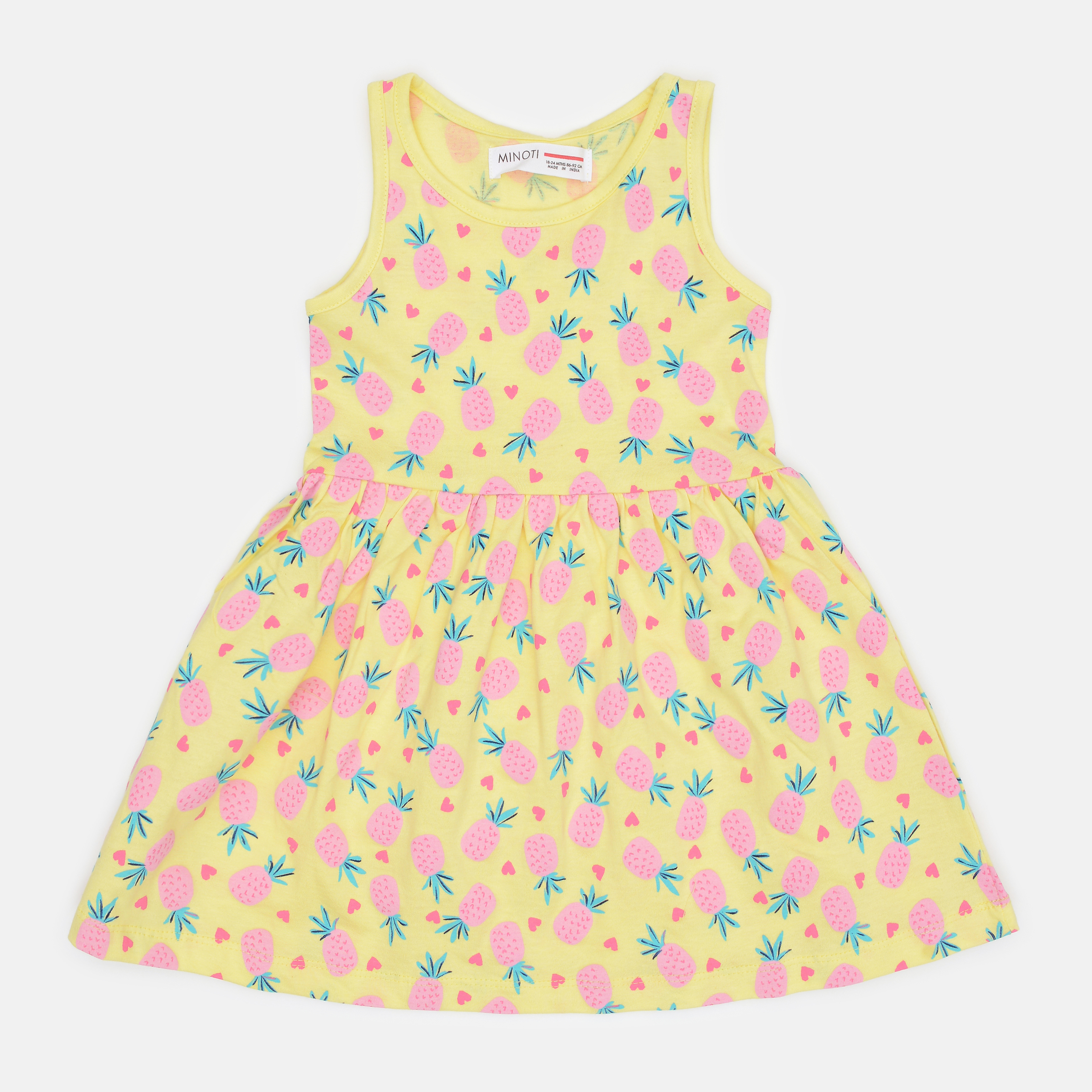 

Сарафан Minoti 6TDRESS 11 17045 86-92 см Бежевый