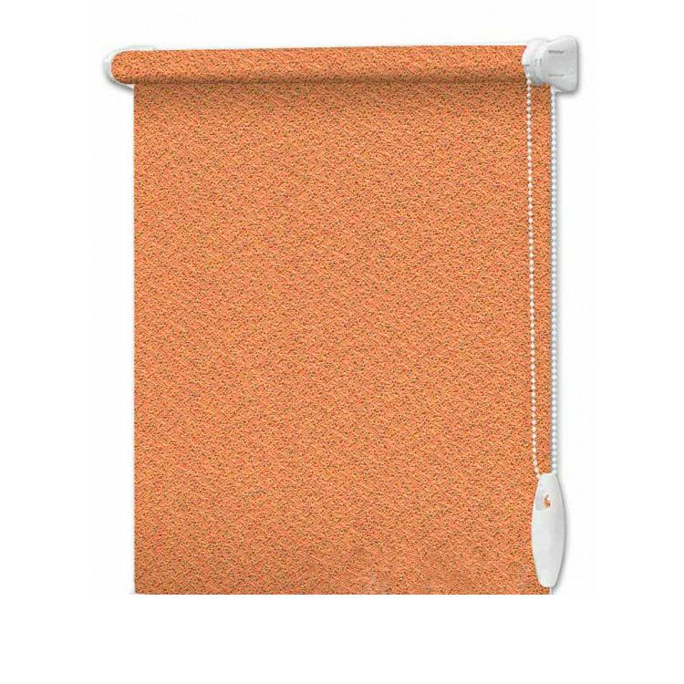 

Рулонная штора InterDiz Luminis Metallik 908 102,5х185 см открытого типа Блестящий Оранжевый