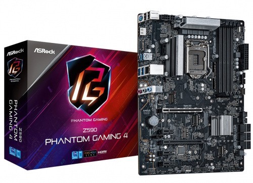 

Материнская плата ASROCK Z590 Phantom Gaming 4